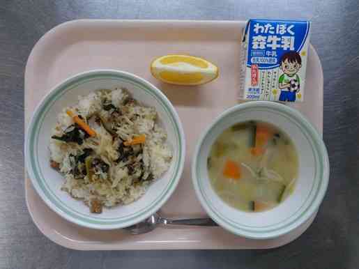 令和7年5月15日木曜日の給食