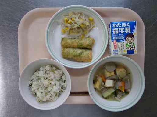 令和7年6月9日月曜日の給食