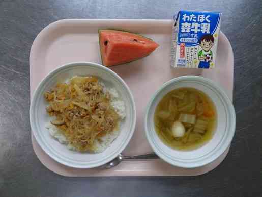 令和7年6月10日火曜日の給食