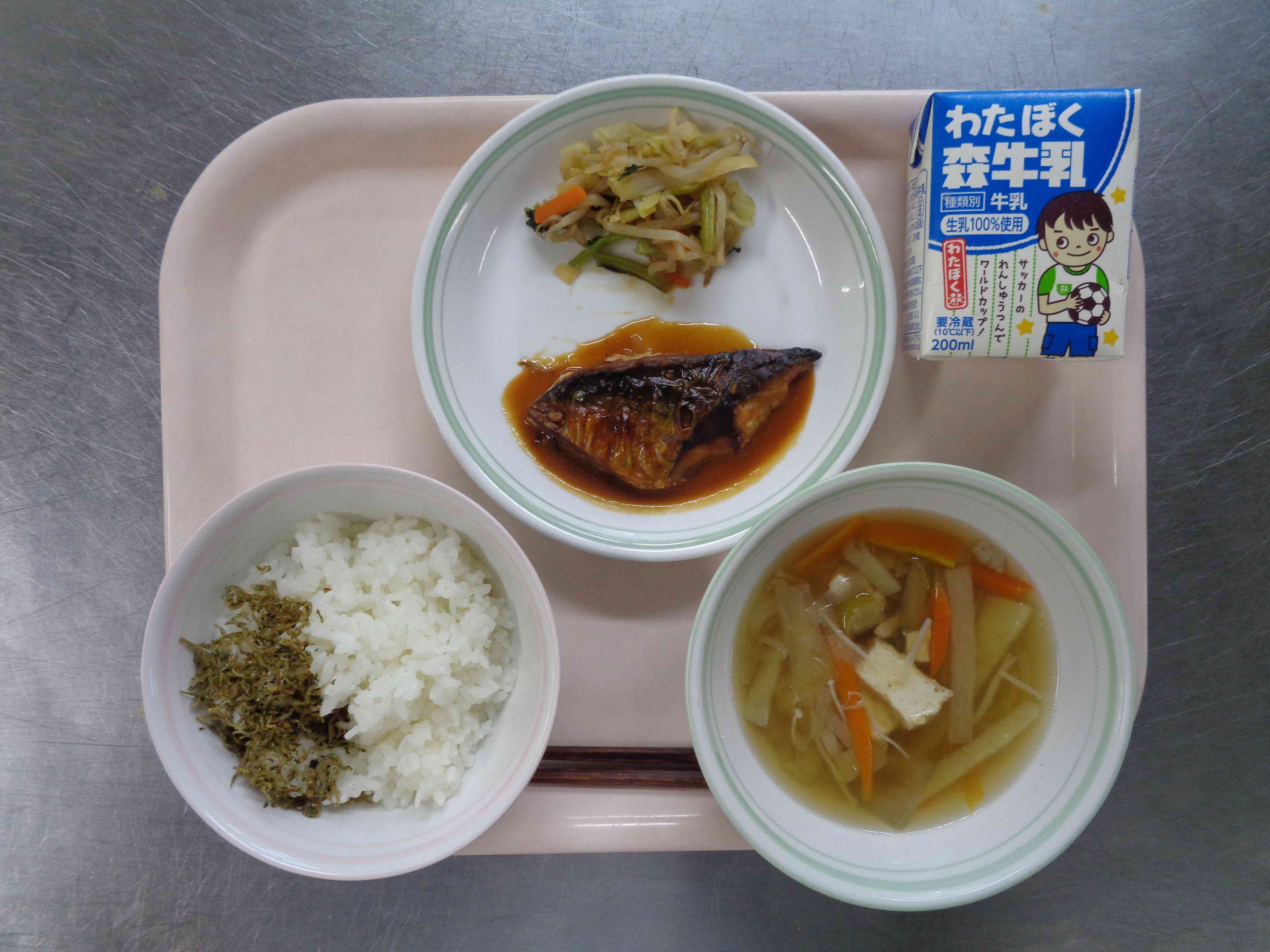 令和7年6月12日木曜日の給食