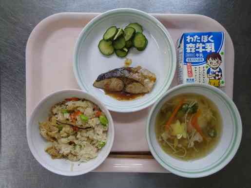 令和7年7月7日月曜日の給食