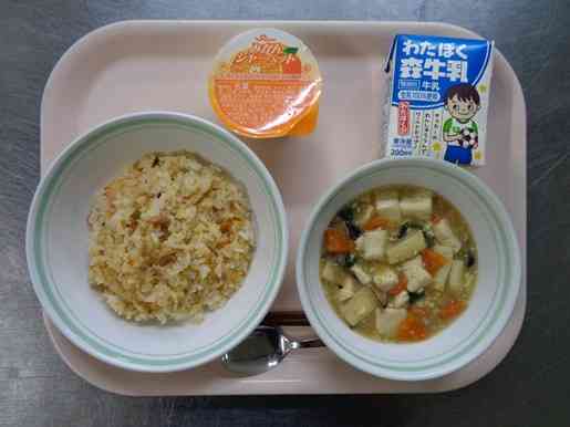 令和7年7月17日木曜日の給食