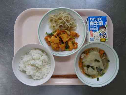 令和7年9月8日月曜日の給食