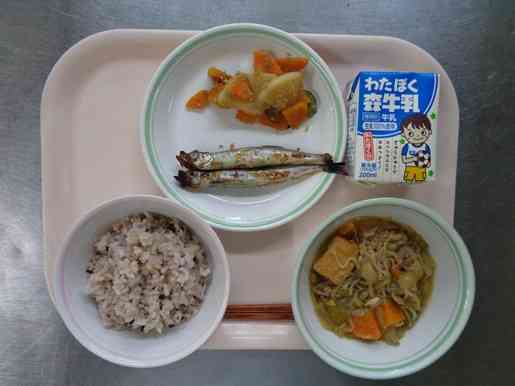令和7年10月7日火曜日の給食