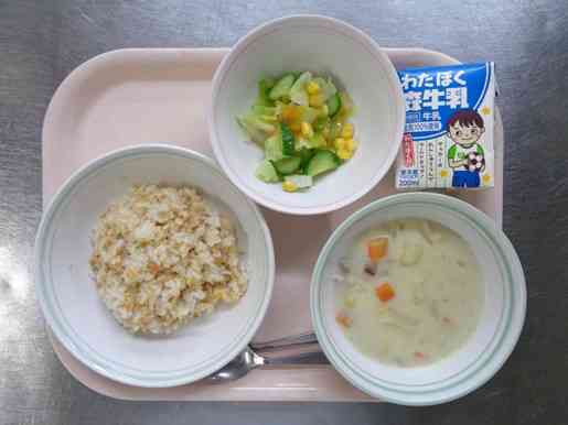 令和7年10月21日火曜日の給食