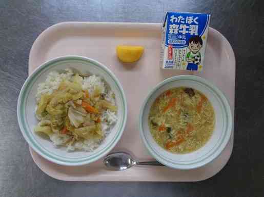 令和7年10月22日水曜日の給食