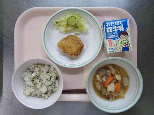 令和7年10月27日月曜日の給食