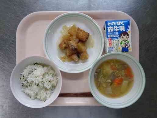 令和7年12月23日金曜日の給食