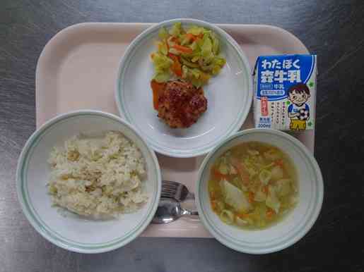 令和7年12月24日水曜日の給食